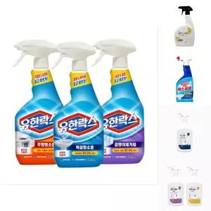 유한락스 청소용 세제 600ml/주방용/대용량/락스/스프레이/주방/도마/행주/곰팡이/행주용/변기/청소/화장실