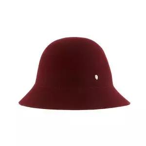 [헬렌카민스키]HAT51145 WW 마리코 와일드 블랙 베리 웜 레드 울 펠트 클로슈 버킷햇 144699058