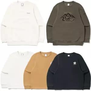 [아이더](대구신세계)THE SWEAT 더 스 겨울 남여 긴팔 기모 MTM 티셔츠 DMW24258 DWW24258