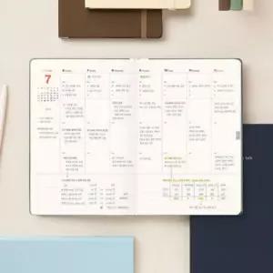 2026 위클리 플래너 A4 날짜형 다이어리 하드 커버