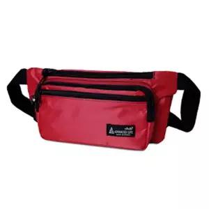 [콩심팥심]여자 캐주얼 미니 슬링백 신상 바디백 레드 가방 허리색 벨트가방