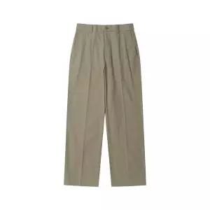 [커스텀멜로우](강남점) 베이지 릴랙스 핏 크리즈 셋업 팬츠 CWPAW24861BEX