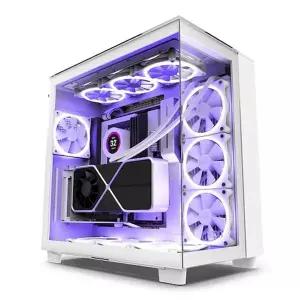 NZXT H9 Elite 컴퓨터 PC 케이스 화이트 [H@lu]