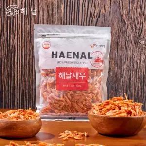 해날 HACCP 국산 건보리 말린 국물용 육수용 두절새우 500g