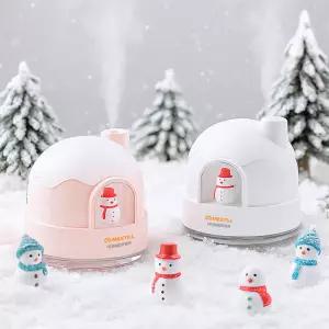 맥스틸 MH-H006 스노우하우스 저소음 유무선 가습기 탁상용 무드등 대용량 사무실 책상 소형 미니