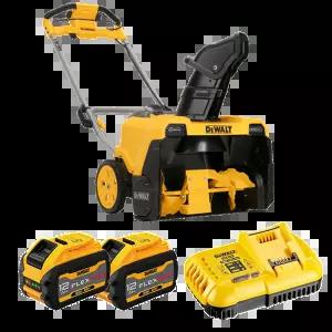 디월트 무선 제설기 60V 충전공구 스노우 블로워 배터리(4.0) 2개 세트 DCSNP2142Y2 눈청소