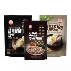 삼계탕 백숙재료 삼계탕용진액 황칠 육수 보쌈수육재료 소스 백숙 육수 티백 액상소스 진액공방 