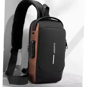 가벼운 슬링백 직장인 캐주얼 여행용 도난 방지 슬링백 나일론 그레이 스포츠 메신저 데일리 지퍼락 심플