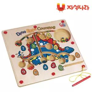 자석나라 원목자석완구 공룡알세기