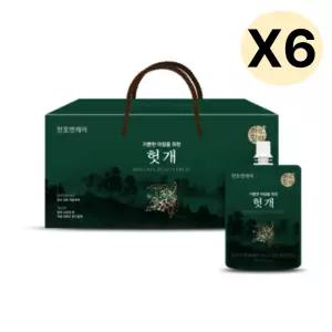 천호엔케어 헛개즙 헛개나무 대보추출 선물 30개 X6 BNS