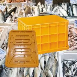 고강도 점보박스 200L 바퀴X+덮개 세트 다용도바구니 점보박스 공구카트 대형공구박스