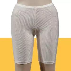 SN2104-0173 시원한 5부 인견소재 부드럽고 편안한 세로골지 속바지