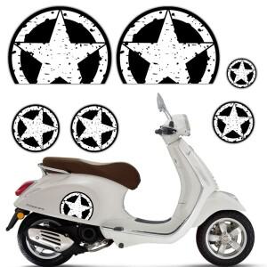 반사 바이크 오토바이 스티커 방수 스쿠터 데칼 액세서리 PIAGGIO VESPA GTS GTV LX SPRINT 50 200 300ie
