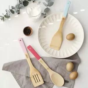 대나무 WW16RJ16 주걱 뒤집개 조리기구 서빙스푼 뒤지개 뒤집개
