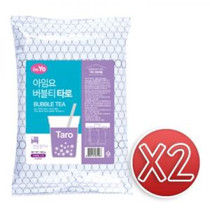 아임요 버블티 타로 파우더 1kg/2개/밀크티/스무디/에이드