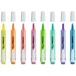 스타빌로 스윙쿨 형광펜 낱개 오리지날 / 파스텔 1mm 4mm 클립형 포켓사이즈