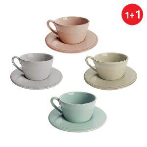 [꼬떼따블] 콘스탄스 블랙퍼스트 컵소서 1+1 6COLOR