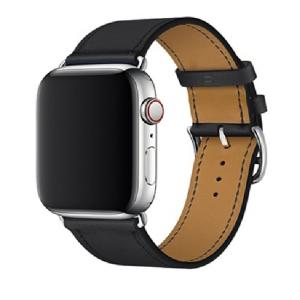 애플 워치 시리즈 5 4 3 가죽 밴드 스트랩 시계줄 38mm 40mm 42mm 44mm