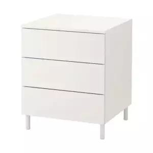 이케아 PLATSA 플랏사 3칸 서랍장 침대테이블 옷장