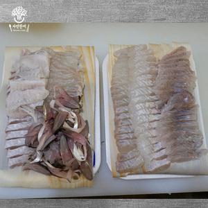 삼천포 해녀횟집 싱싱 광어모듬회 3~4인분