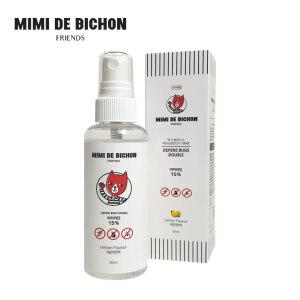 미미드비숑  천연 모기기피제 벌레 퇴치제 80ml x 2개 유아 모기약 이카리딘 15%