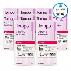 템포 슈퍼 탐폰 체내형생리대 100매