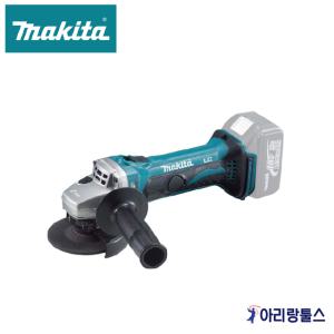 마끼다 DGA402Z 18V 무선 충전 앵글 그라인더 4인치 베어툴 벌크