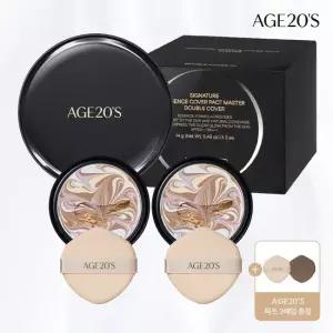 [에이지투웨니스]AGE20S 시그니처 에센스 커버 팩트 마스터 더블커버(케이스1+리필2) (SPF50+ PA++++)