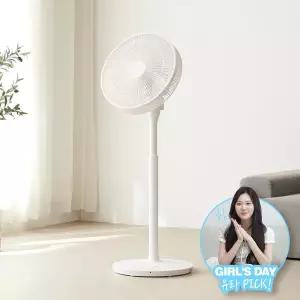 2세대 앱연동 스마트 BLDC 리모컨 선풍기 에코팬 LZEF-DC260 릴리화이트