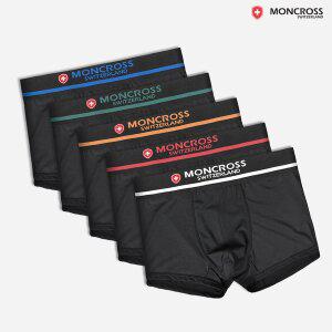 [기타]몽크로스 실크라인 남자팬티 드로즈 5종세트-5001