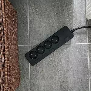 [시그마엘이디]푸시탭 심플 감성 인테리어 개별스위치 멀티탭 4구 3M 3color