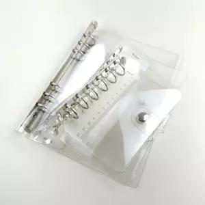 A5 A6 A7 다이어리 겉표지 DIY 투명 6공 플래너 커버