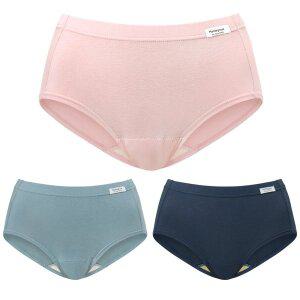 [제이앤제이컴퍼니]물랑루즈 제로라이너 면모달 위생팬티 3매입 방수팬티