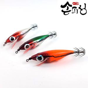 손피싱 리틀 왕눈이 레이저 에기 카본바늘 쭈꾸미 문어 갑오징어 한치 무늬오징어 왕눈이 애기