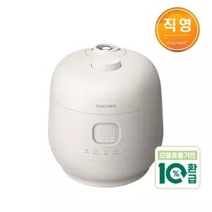 쿠첸 브레인 풀스테인리스 듀얼프레셔 6인용 IH전기압력밥솥 CRH-TWS0610W
