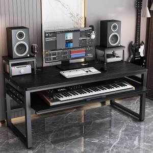 심플 미디데스크 상품 미디책상 피아노책상 작곡 녹음실