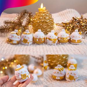 몰랑이 몰랑 피규어 6종세트 크리스마스 골드 성탄절 선물