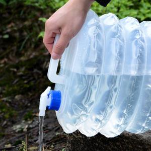 자바라생수통 접는물통 접이식 물병 물보관통 넓은워터주입구 10L