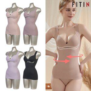 [피트인 ][피트인] 물결메쉬 브라탑나시 보정쉐이퍼 빅사이즈까지