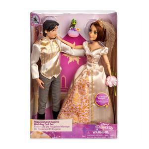 디즈니 라푼젤 유진 웨딩 클래식돌 2종 세트 / 디즈니스토어