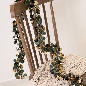 [플라워트리]크리스마스 모루 반짝이 풀 200cm 3컬러 트리 벽 장식 소품 용품 데코 만들기 재료 diy