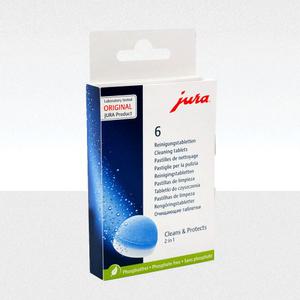 유라 커피머신 세정제 청소 세척 디스케일링 알약 6정