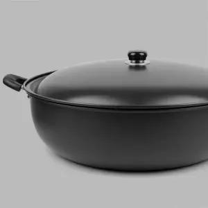 경질 아놀드 튀김 냄비 55 60cm 볶음 대용량 팬 업소용