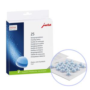 유라 커피머신 알약 세정제 세척제 디스케일링 타블렛 25정