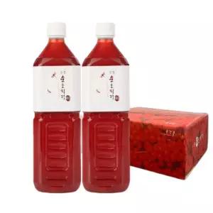 문경 순 오미자 원액 1L x 2병 (총 2L)