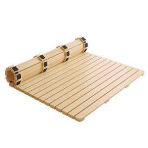 우드 매트리스깔판 다다미 침대 원목 롤링 접이식