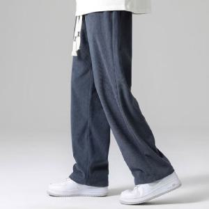 남자 골덴와이드팬츠 기모코듀로이 겨울 통큰바지 3컬러