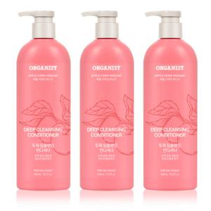 엘라스틴 오가니스트 애플사이다 비니거 컨디셔너 450ml 3개