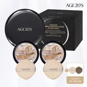 [에이지투웨니스]AGE20S 시그니처 에센스 커버 팩트 마스터 더블커버(케이스1+리필2) (SPF50+ PA++++)