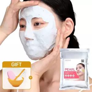 린제이 진주 모델링팩 1kg+팩도구세트+클렌징해면 스펀지 홈에스테틱 5종세트